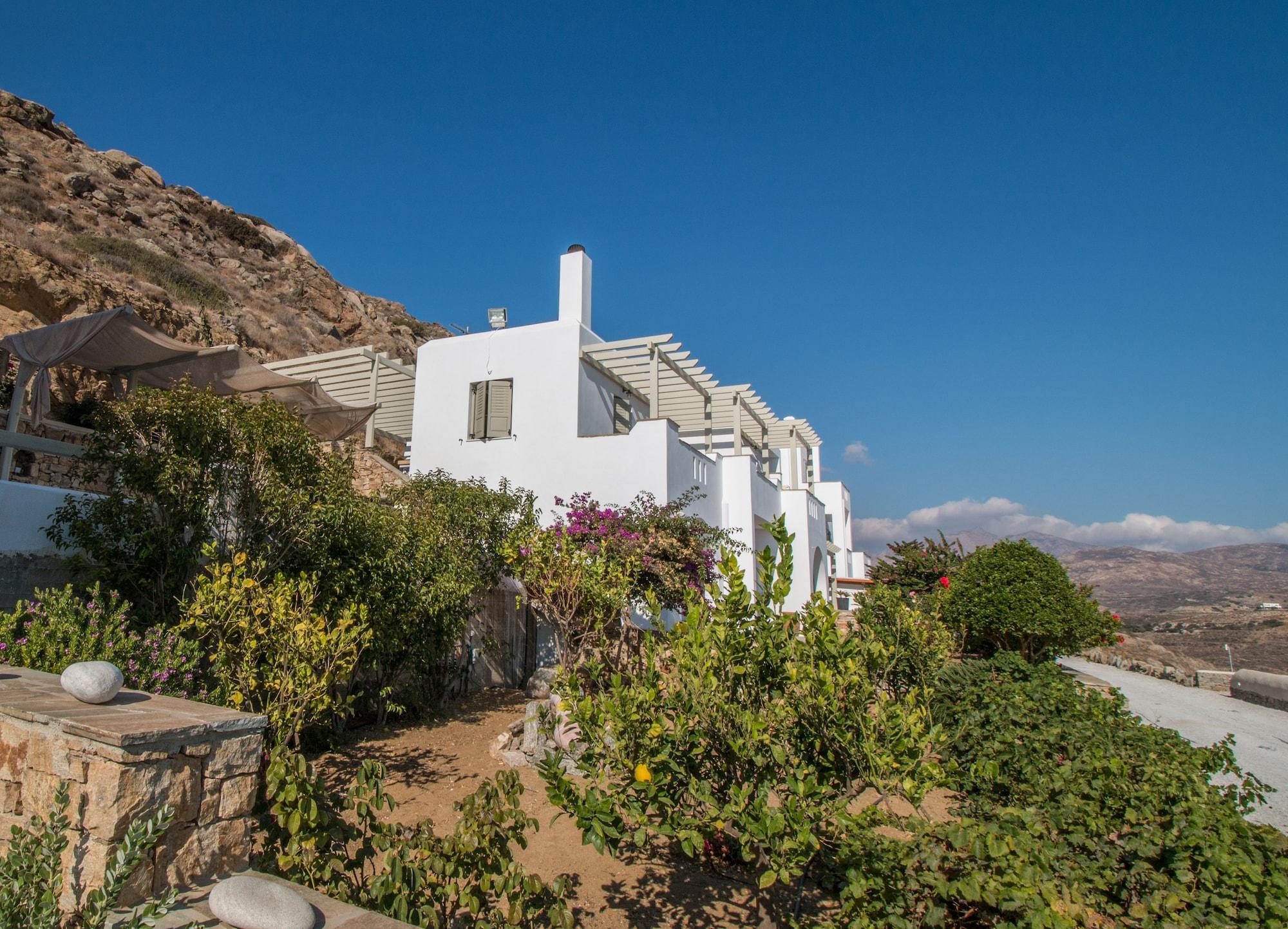 Halcyon Suites And Villas Naxos Agios Thaleleos 外观 照片