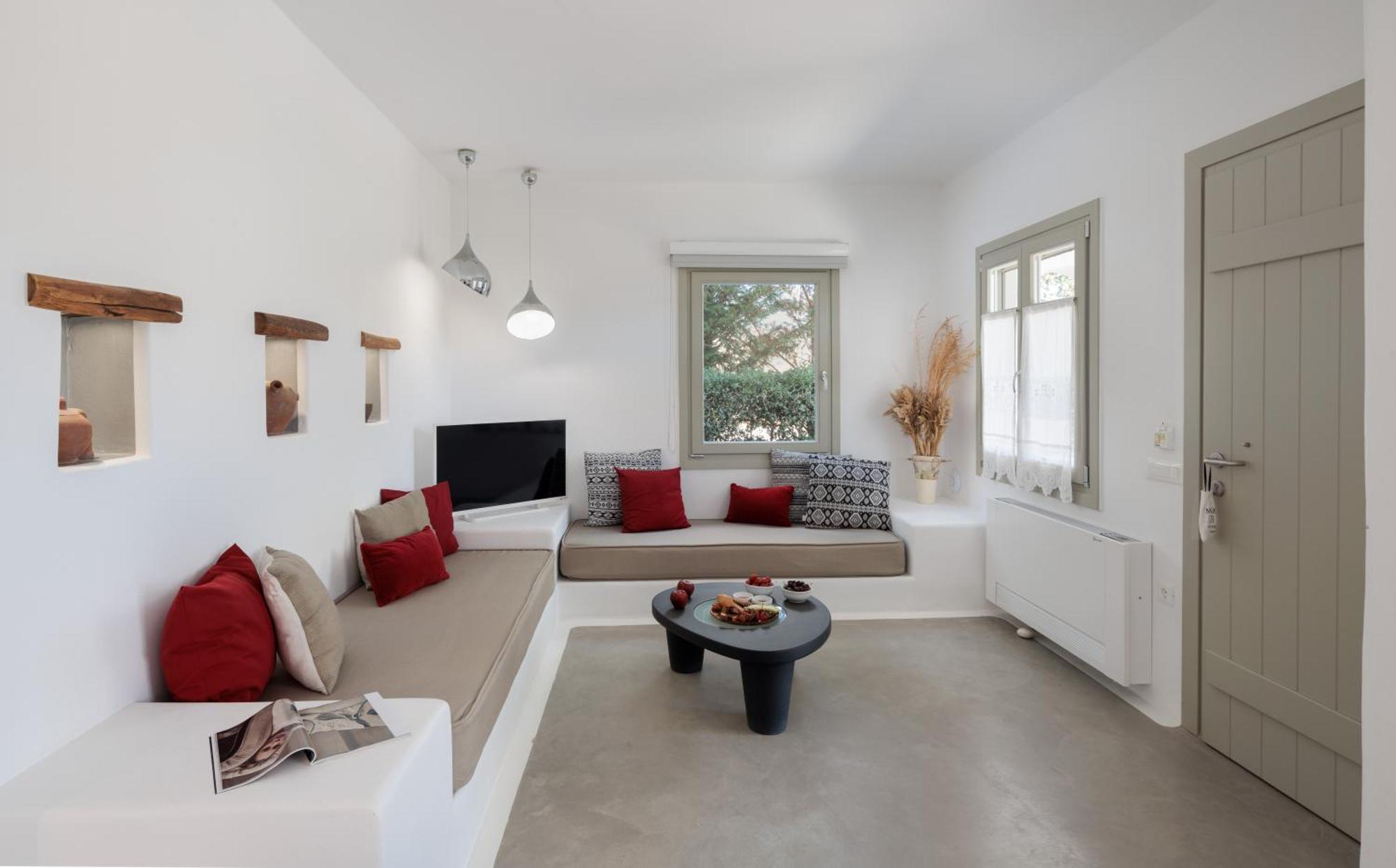 Halcyon Suites And Villas Naxos Agios Thaleleos 外观 照片