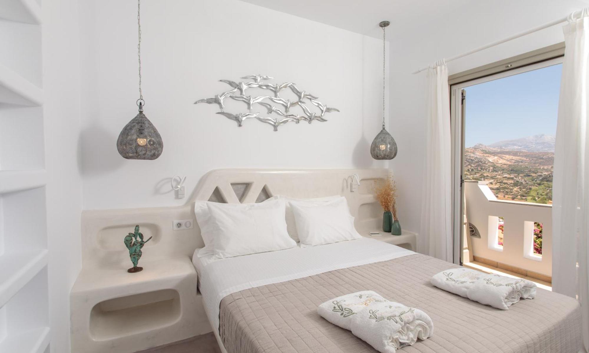 Halcyon Suites And Villas Naxos Agios Thaleleos 外观 照片