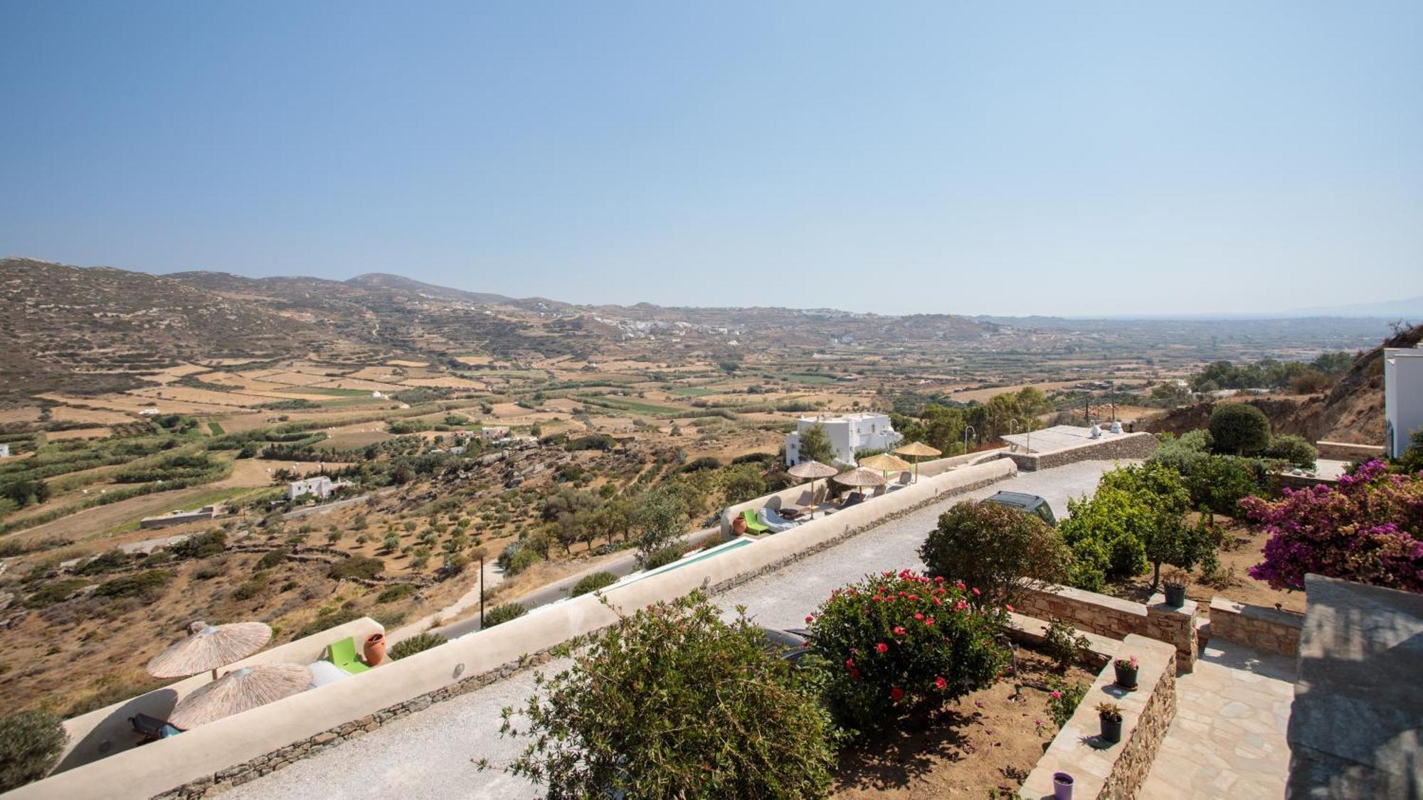Halcyon Suites And Villas Naxos Agios Thaleleos 外观 照片