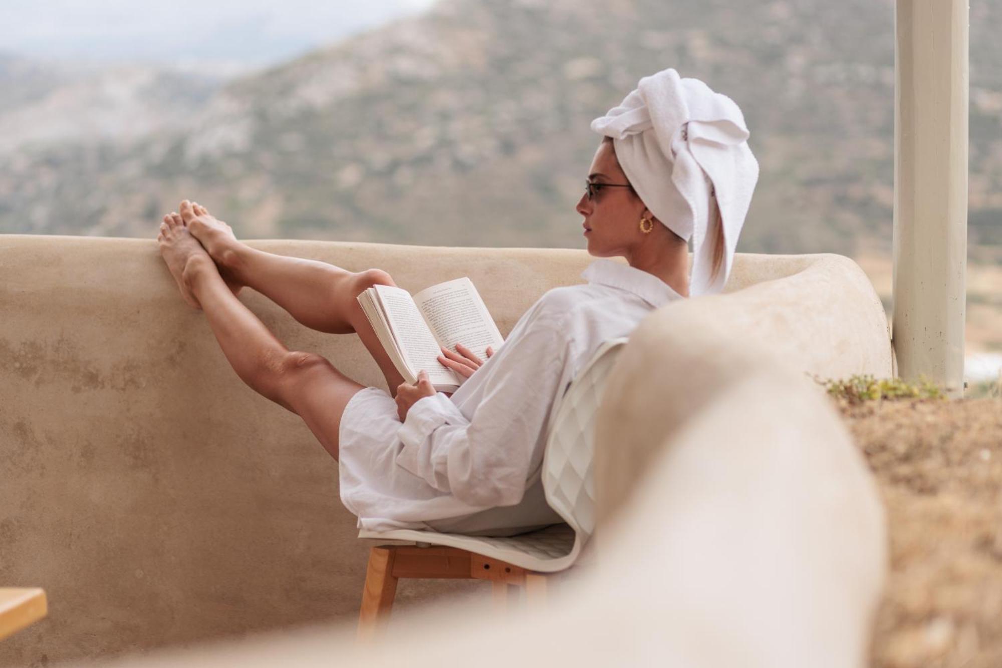 Halcyon Suites And Villas Naxos Agios Thaleleos 外观 照片